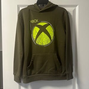 📌 3 for $20📌Xbox Green Hoodie size 10-11years